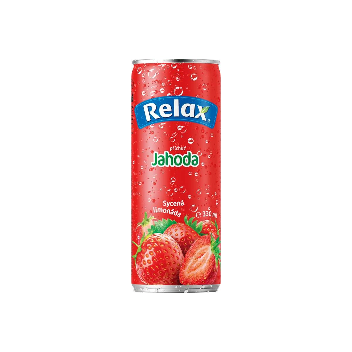 Relax Limonáda Jahoda 0,33l plech