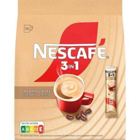 NESCAFÉ 3v1 Creamy latte 10x15g