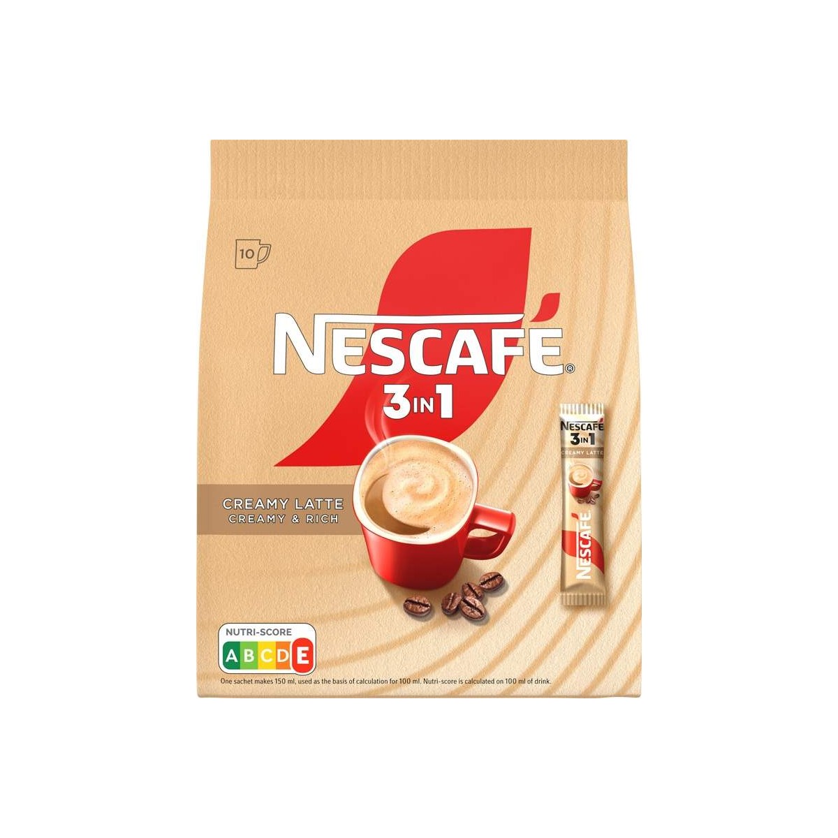 NESCAFÉ 3v1 Creamy latte 10x15g