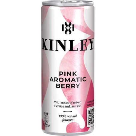 Kinley Pink Aromatic Berry 0,25l - plech