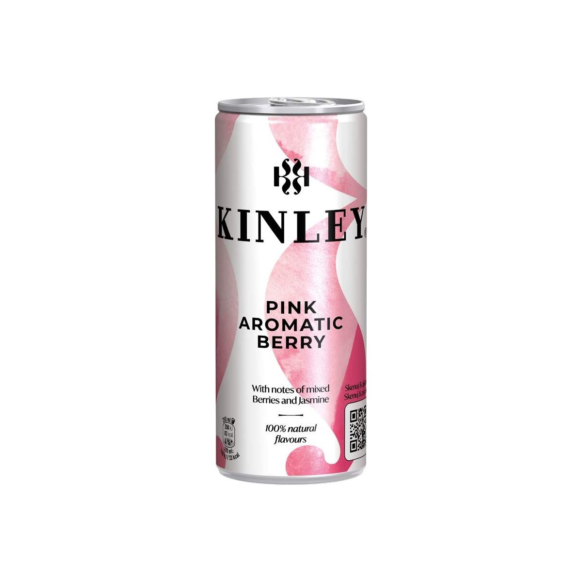 Kinley Pink Aromatic Berry 0,25l - plech