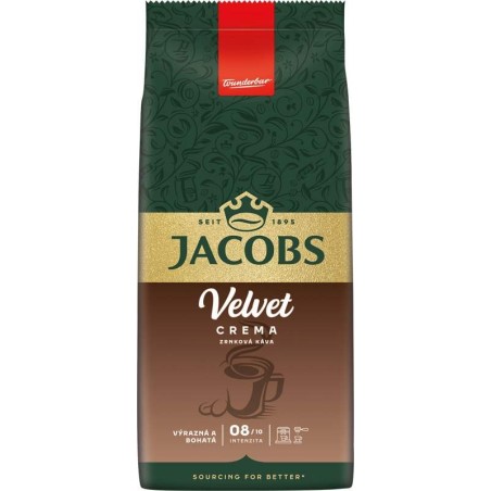 Jacobs Velvet Crema 1kg - zrnková