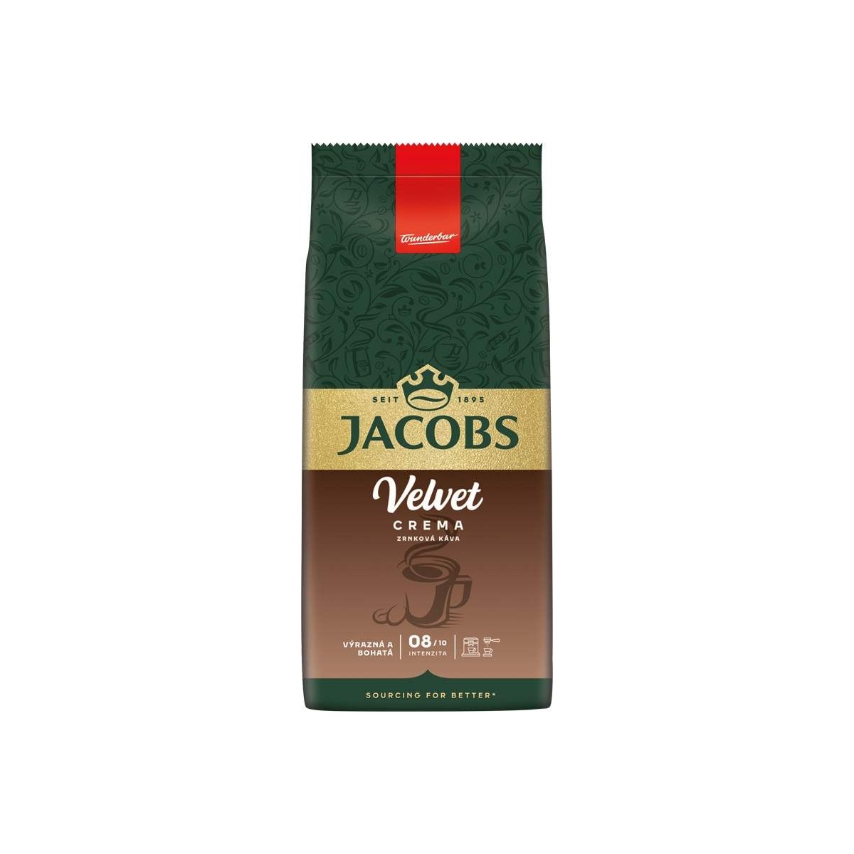 Jacobs Velvet Crema 1kg - zrnková