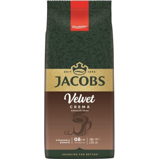 Jacobs Velvet Crema 500g - zrnková