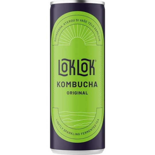 LokLok Kombucha Original 0,25l plech