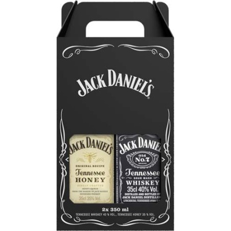 Jack Daniel's Tennessee Whiskey Duopack Honey & Original 2x0,35l