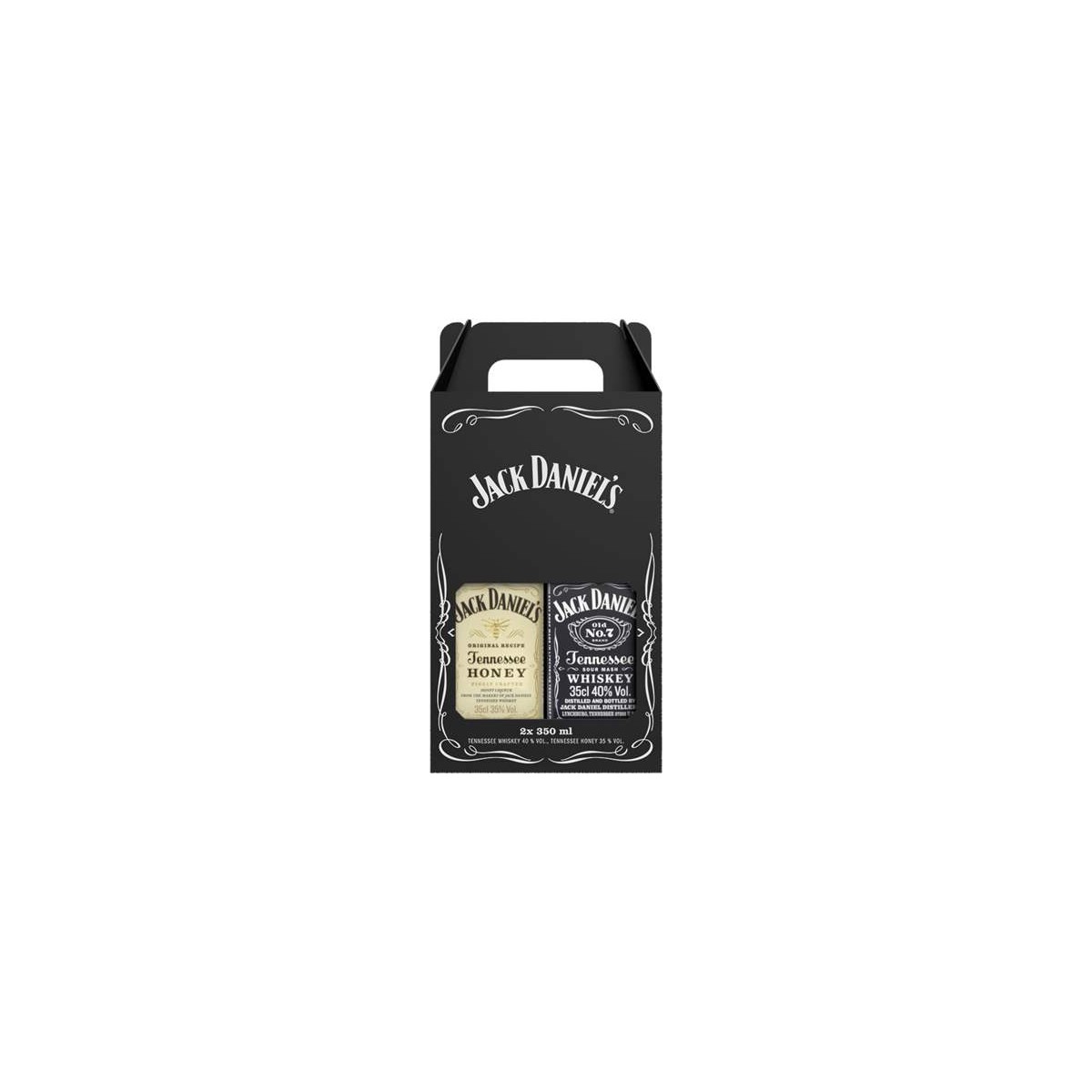 Jack Daniel's Tennessee Whiskey Duopack Honey & Original 2x0,35l