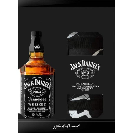 Jack Daniel's Tennessee Whiskey 0,7l kazeta + deka