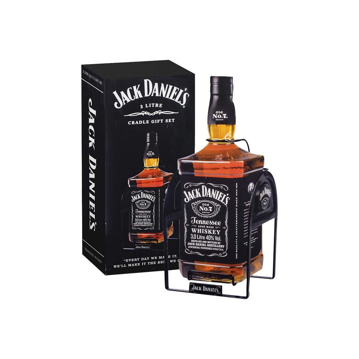 Jack Daniel's Tennessee Whiskey 3l s kolébkou