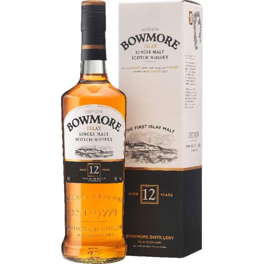 Bowmore Islay Single Malt Scotch Whisky 12 YO 0,7l