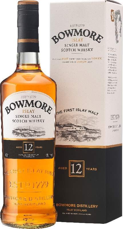 Bowmore Islay Single Malt Scotch Whisky 12 YO 0,7l