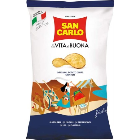 San Carlo chips se slupkou 100g