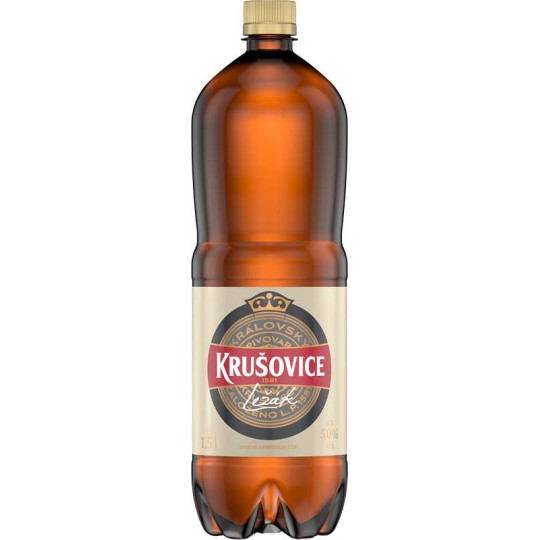 Krušovice 12 světlý ležák 1,5l - PET