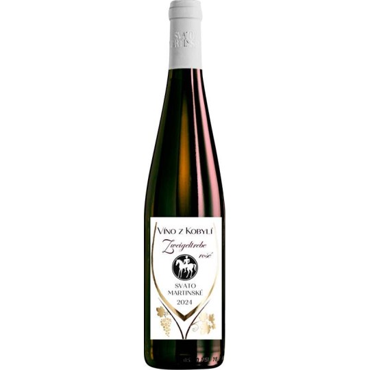 Svatomartinské Zweigeltrebe rosé 0,75l - Patria Kobylí