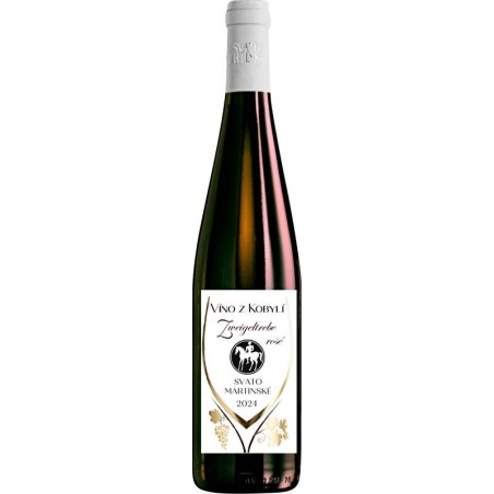 Svatomartinské Zweigeltrebe rosé 0,75l - Patria Kobylí