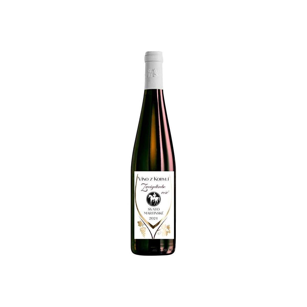 Svatomartinské Zweigeltrebe rosé 0,75l - Patria Kobylí