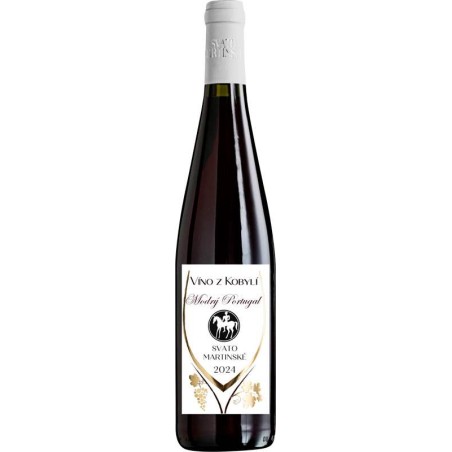Svatomartinské Modrý Portugal 0,75l - Patria Kobylí
