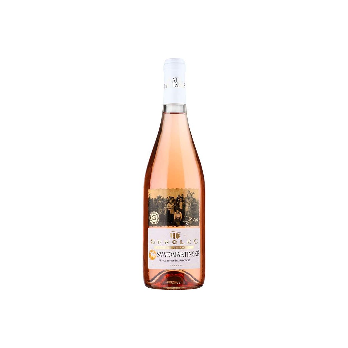 Svatomartinské Svatovavřinecké rosé 0,75l - Grmolec