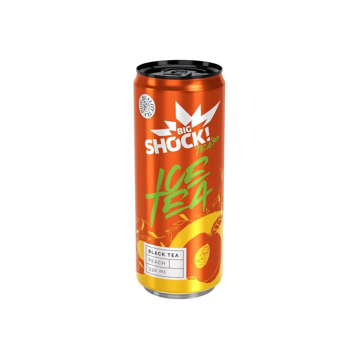 Big Shock! Ice Tea Black Tea Peach 0,33l plech