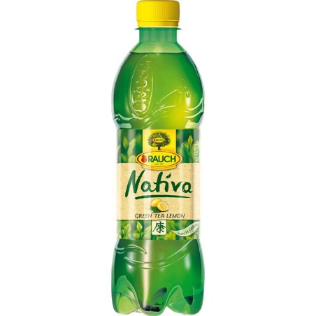 Rauch NATIVA zelený čaj s citronem 0,5l - PET