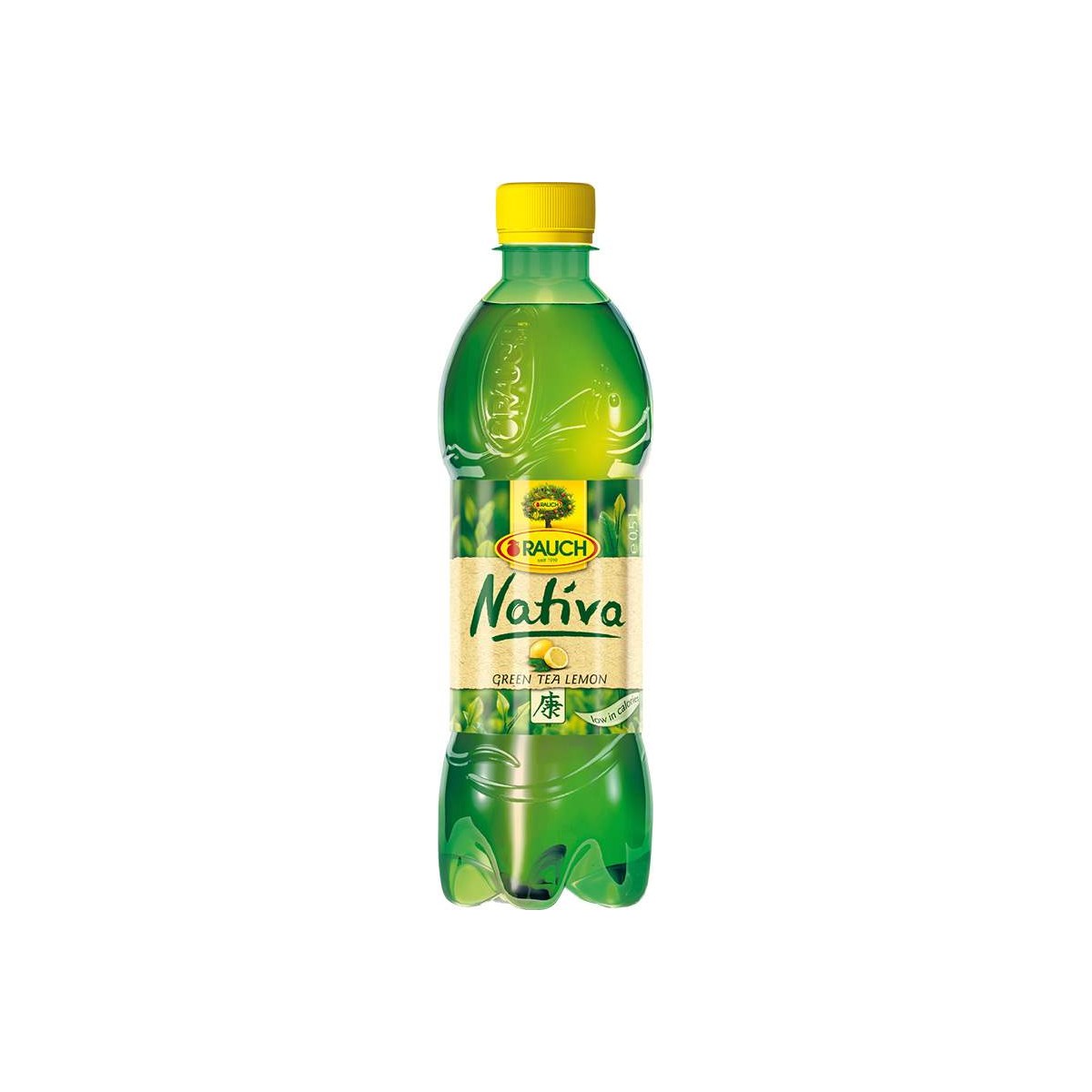 Rauch NATIVA zelený čaj s citronem 0,5l - PET