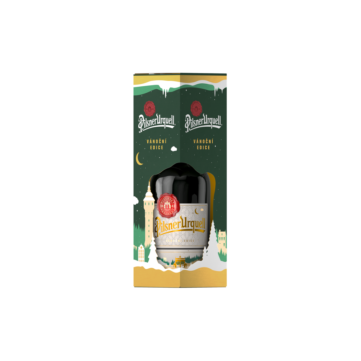 Pilsner Urquell 1l - dárkové balení