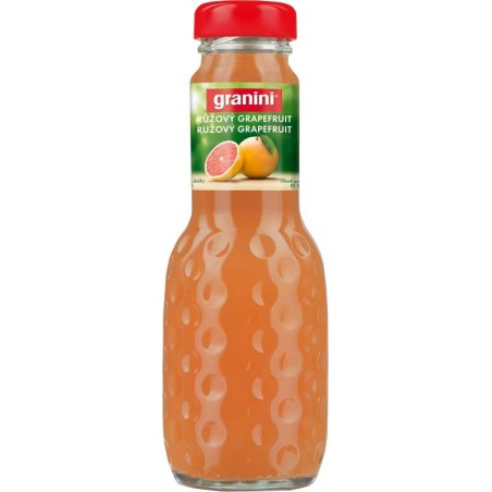 Granini Růžový grapefruit 0,2l - sklo