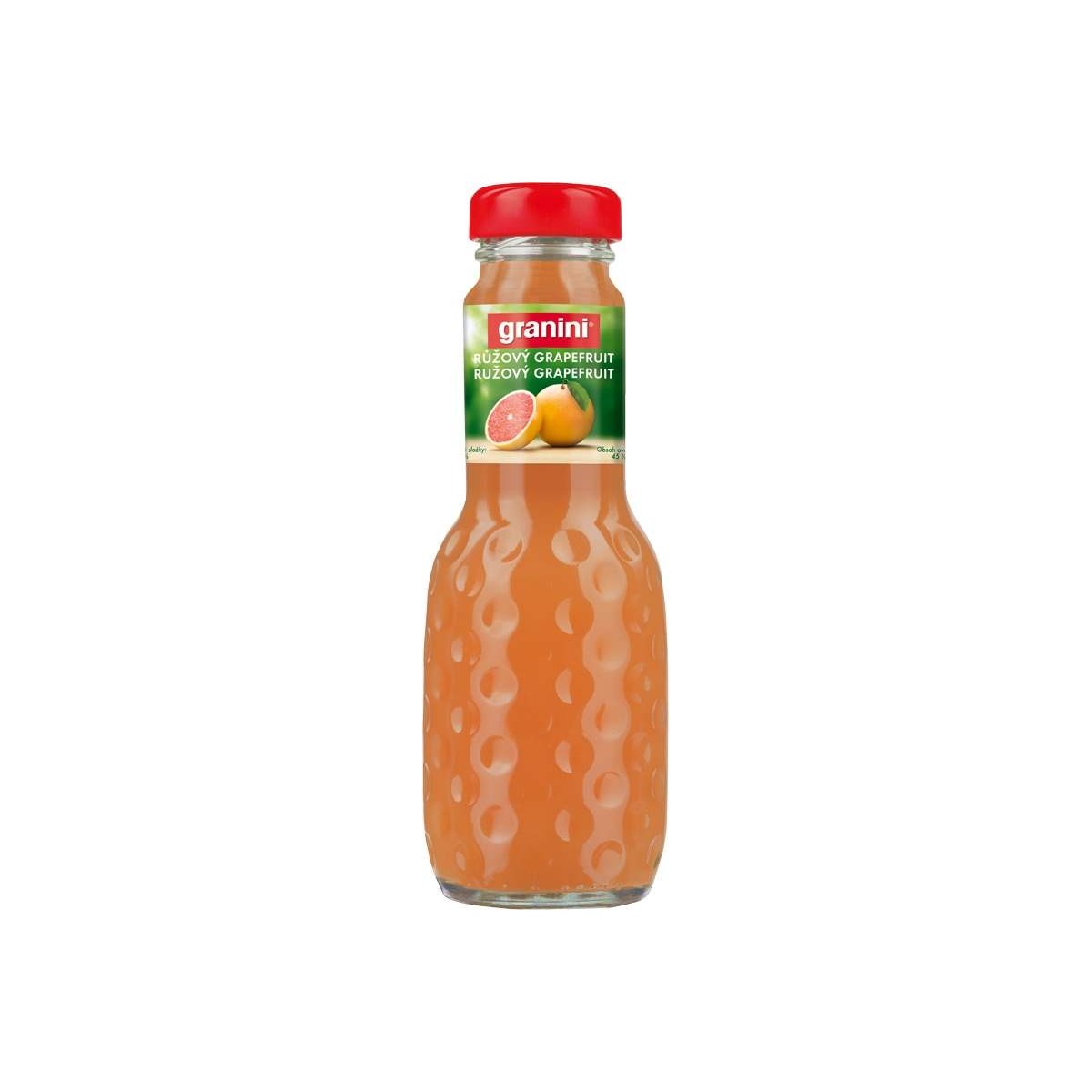 Granini Růžový grapefruit 0,2l - sklo