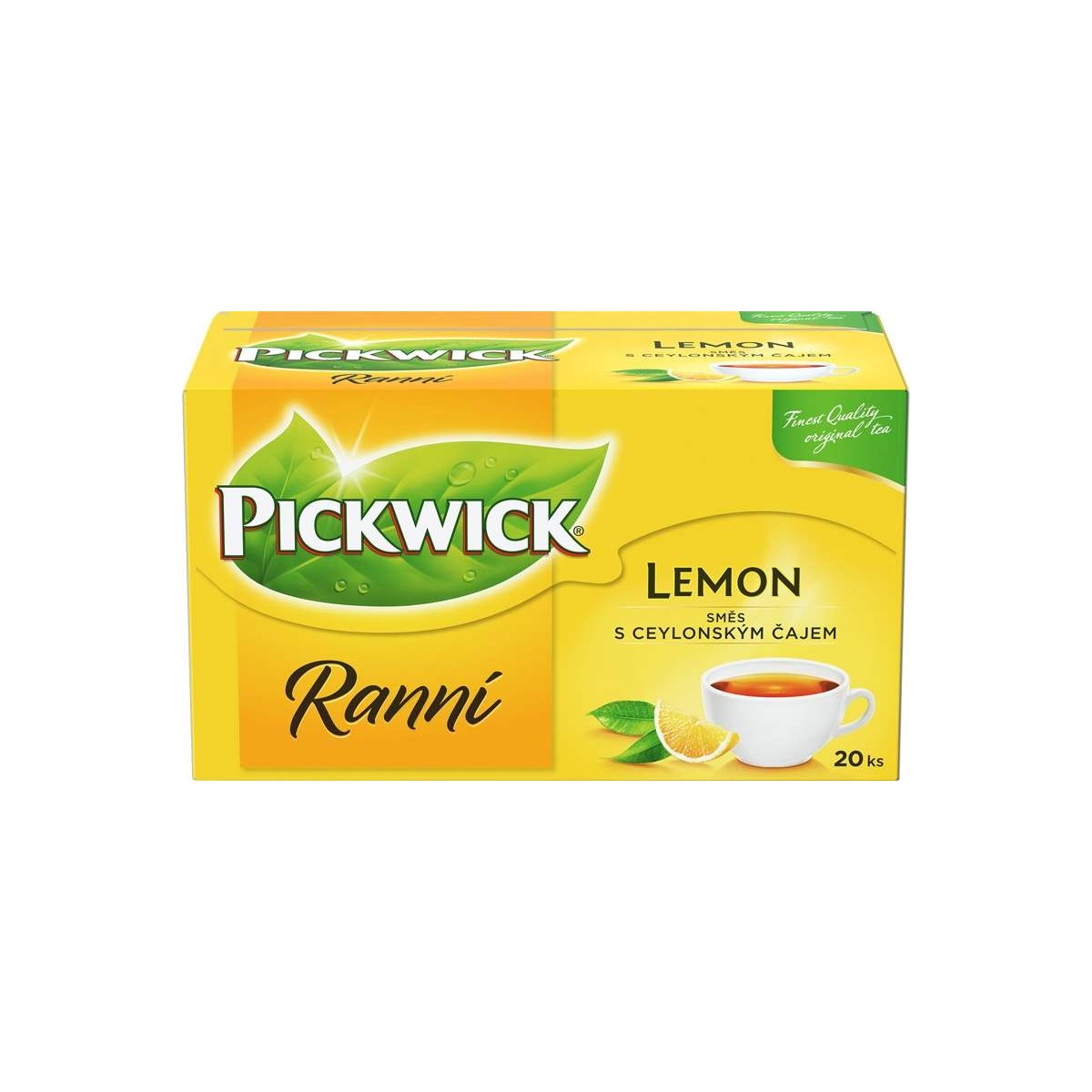 Pickwick ranní s citronem 20x1,75g