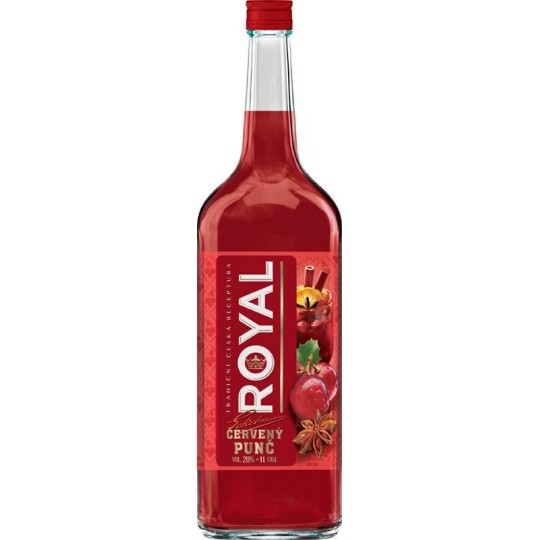 Punč červený 1l - Royal