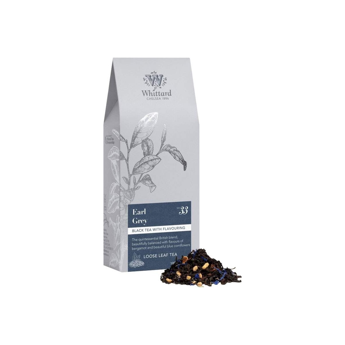 Whittard Chelsea Earl Grey 100g - sypaný