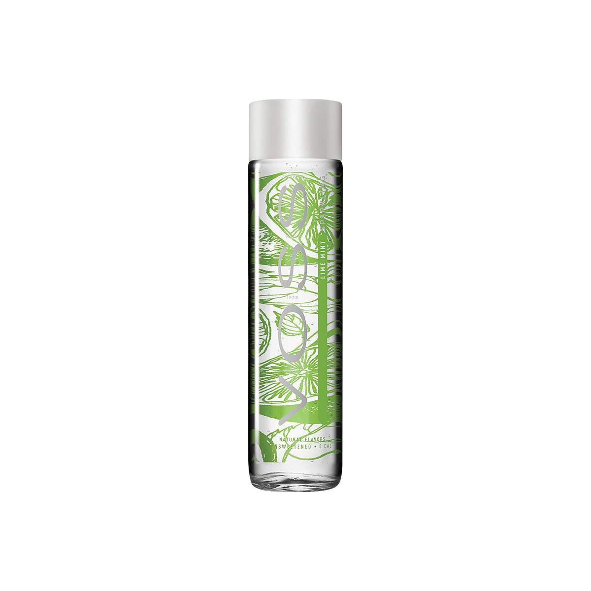 Voss Sparkling limetka & máta 0,375l - sklo