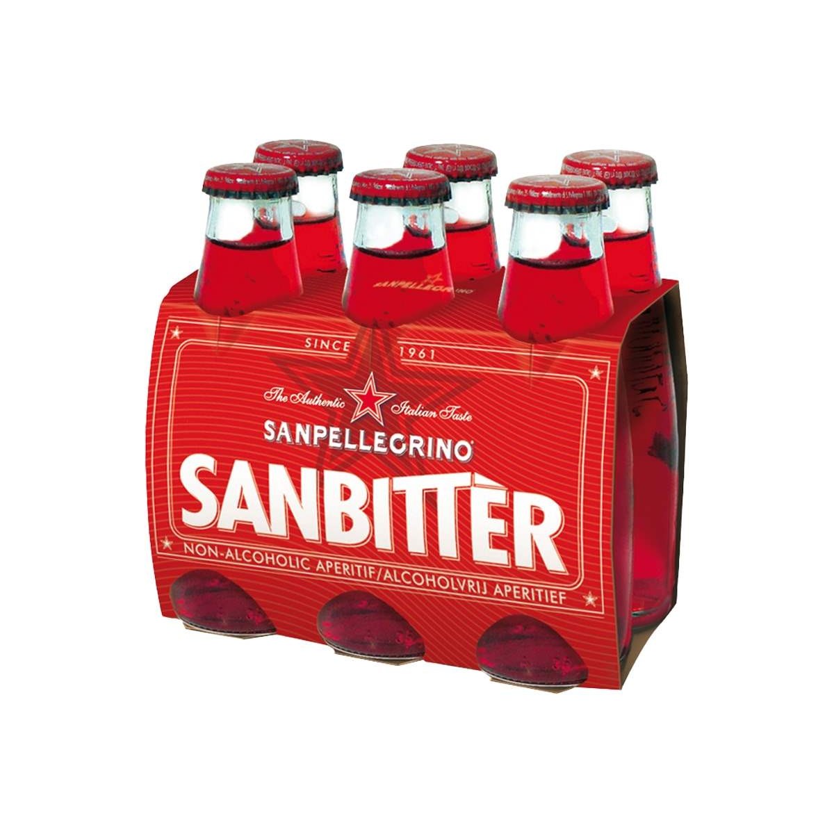 San Pellegrino Sanbitter Rosso 6x0,1l