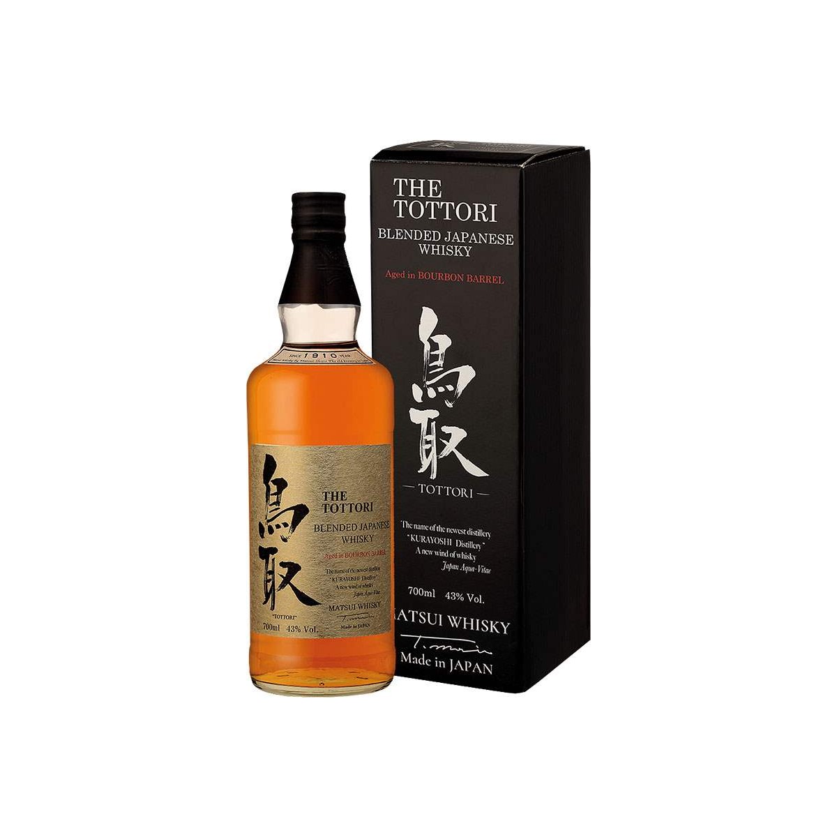 The Tottori Blende Japanes Whisky 0,7l