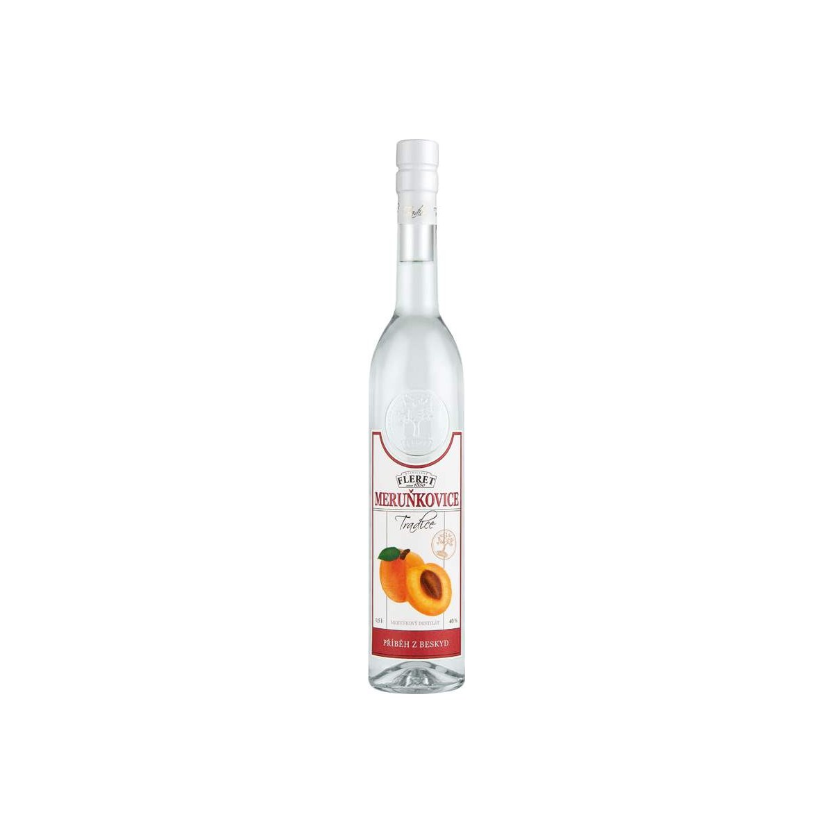 Meruňkovice fleret 40% 0,5l
