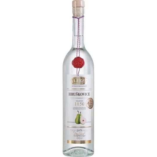 Hruškovice fleret 50% 0,7l s pečetí