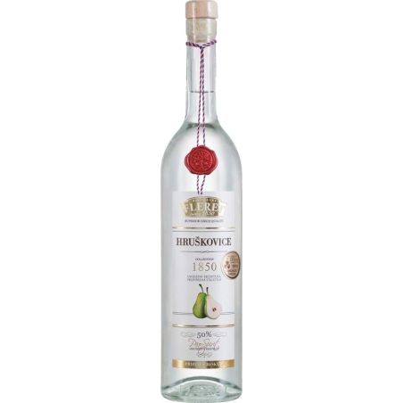 Hruškovice fleret 50% 0,7l s pečetí