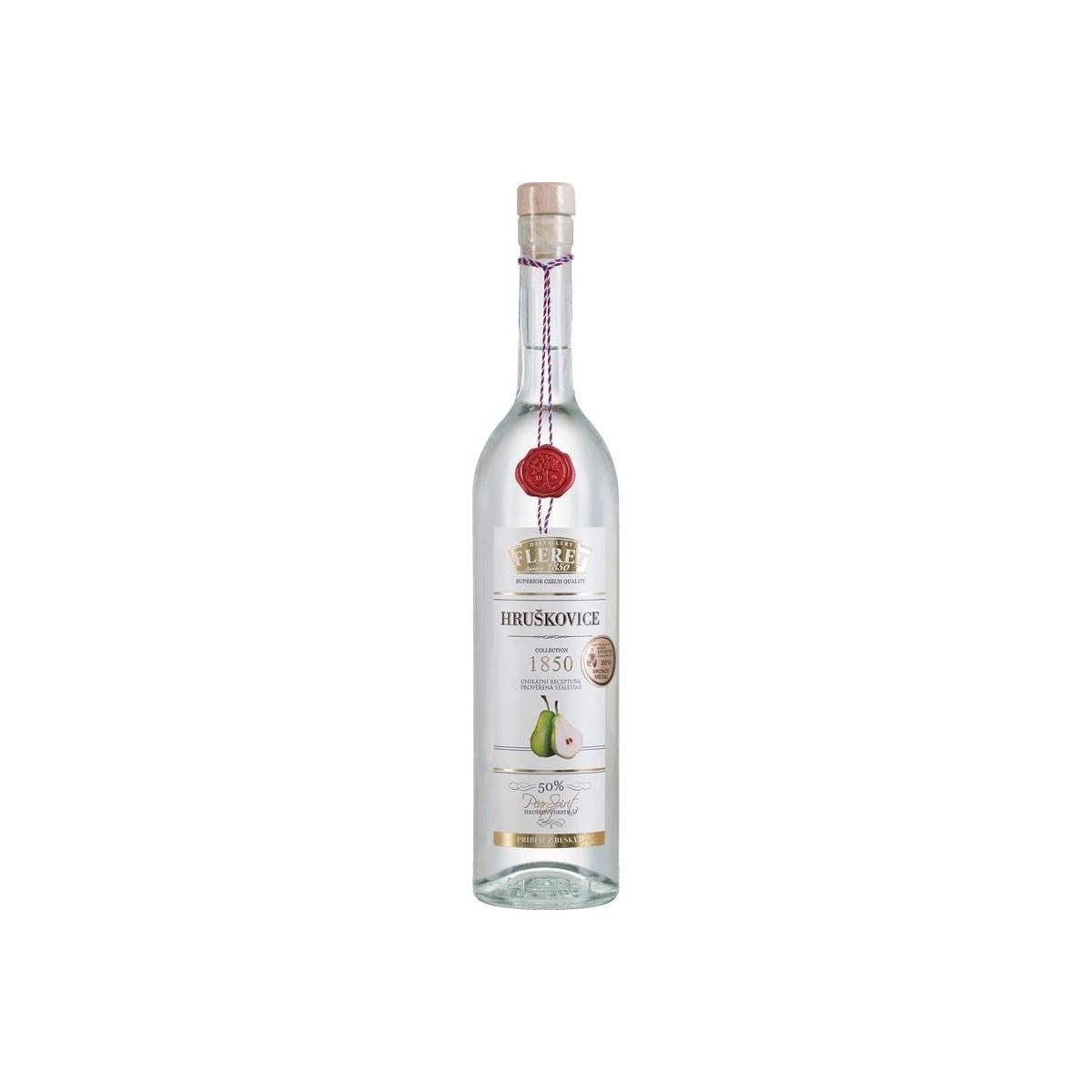 Hruškovice fleret 50% 0,7l s pečetí