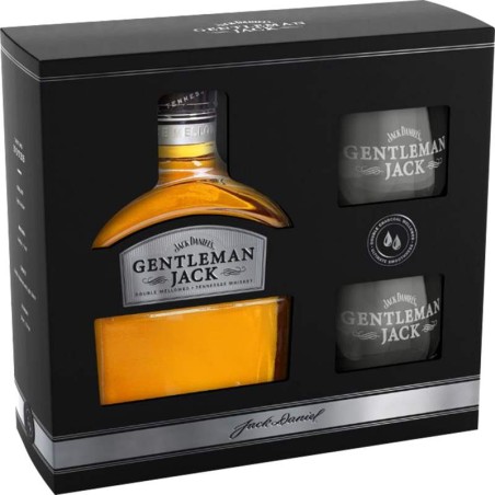 Jack Daniel's Gentleman Jack 0,7l kazeta + 2x sklo