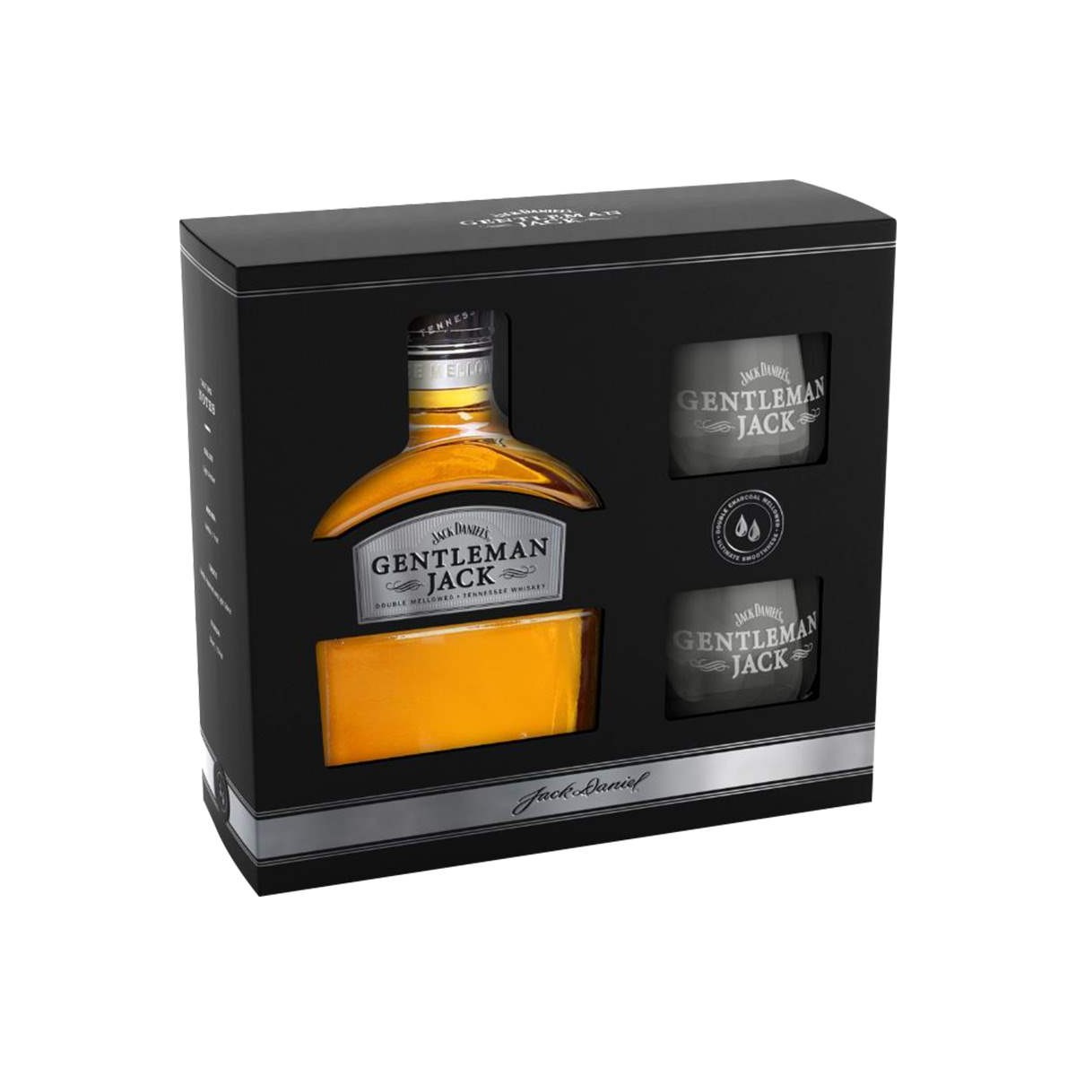 Jack Daniel's Gentleman Jack 0,7l kazeta + 2x sklo