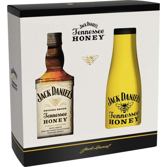 Jack Daniel's Tennessee Honey 0,7l kazeta + termo lahev