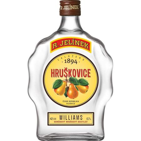 R. Jelínek Hruškovice Williams 42% 0,7l budík