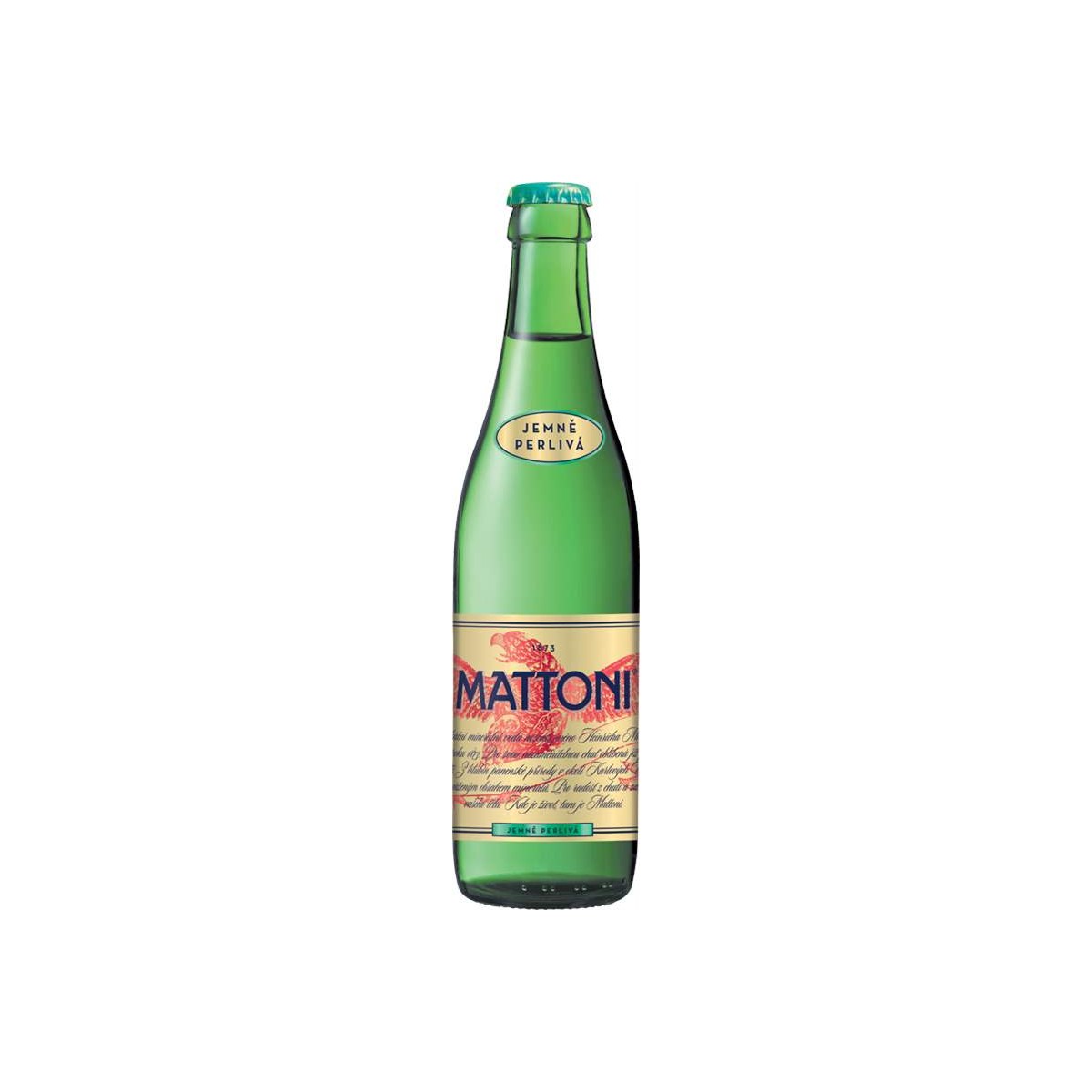 Mattoni jemně perlivá 0,33 - sklo