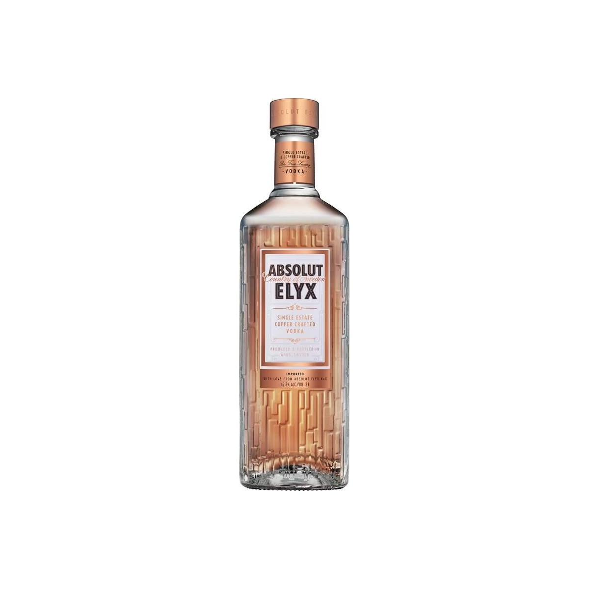 Absolut vodka Elyx 3l