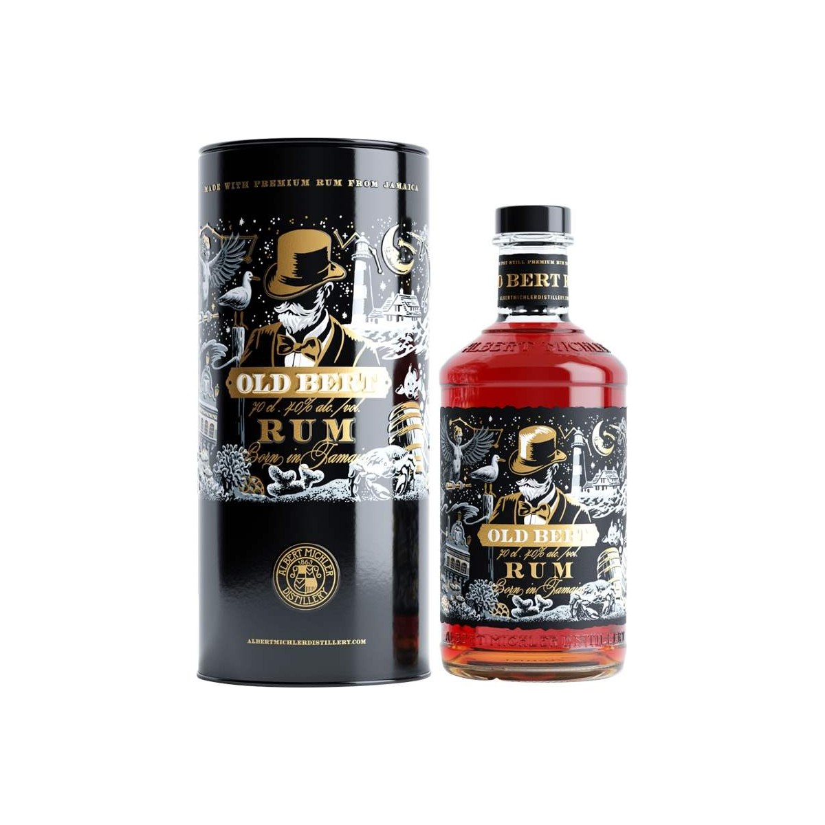 Old Bert Jamaican Spiced Rum 0,7l