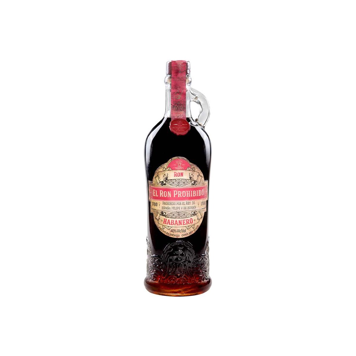 El Ron Prohibido Habanero Solera 12 - 0,7l