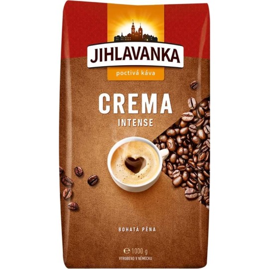 Jihlavanka Crema Intense 1kg zrno