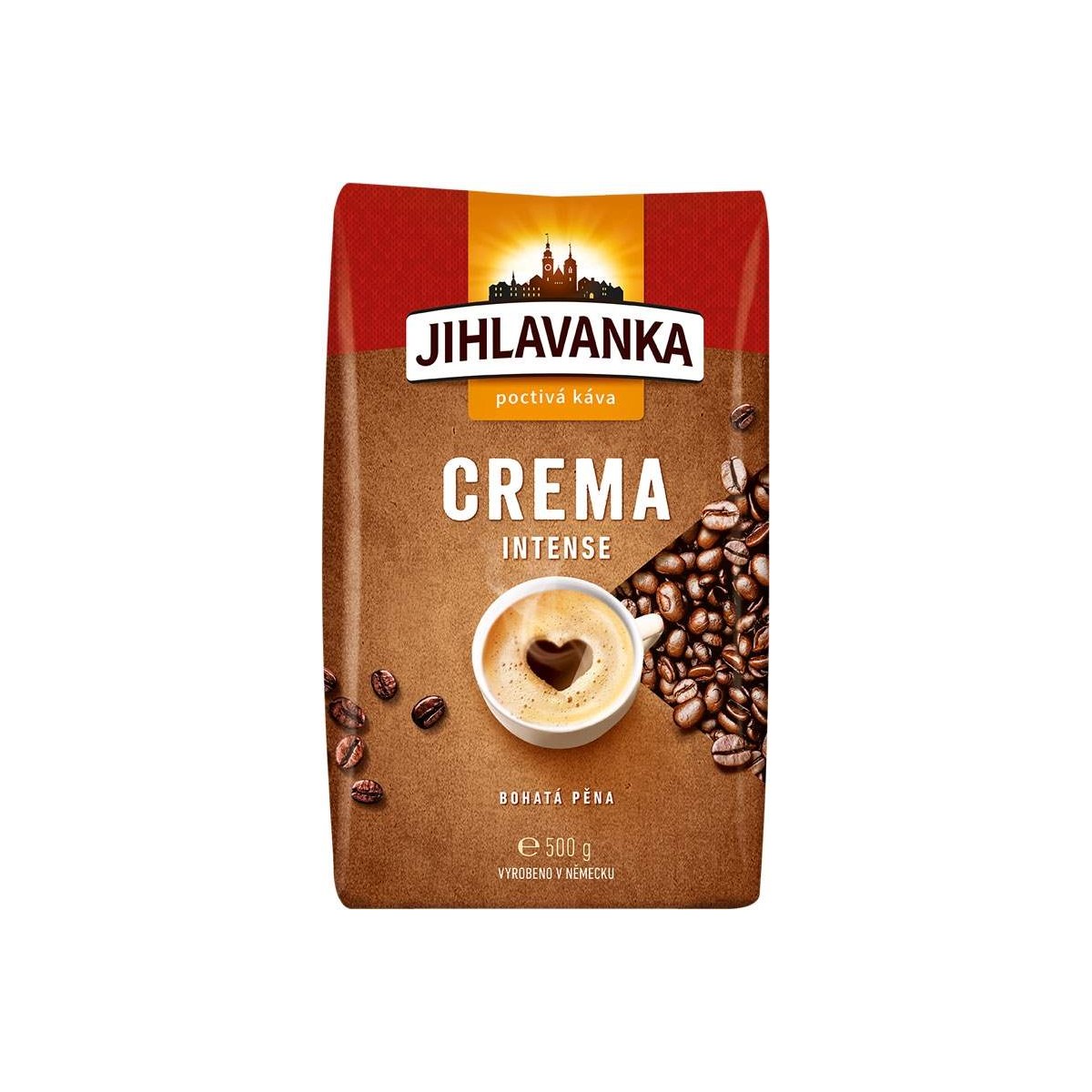 Jihlavanka Crema Intense 500g zrno