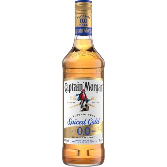 Captain Morgan Spiced Gold Alcohol free 0,7l