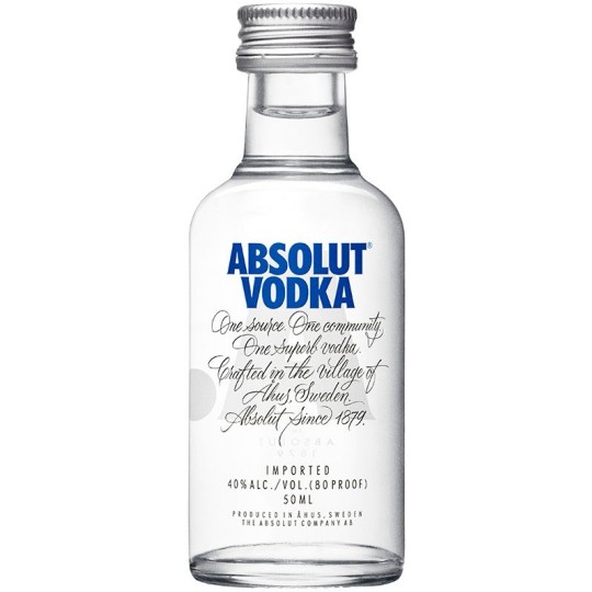 Absolut vodka 0,05l